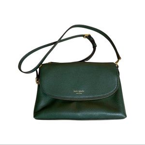 Kate spade dark green purse